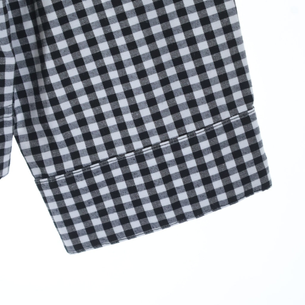 POP TRADING COMPANY(ポップトレーディングカンパニー) GINGHAM BOXER ギンガムボクサー ブルゾン ジャケット ブラック 1251-3-000017