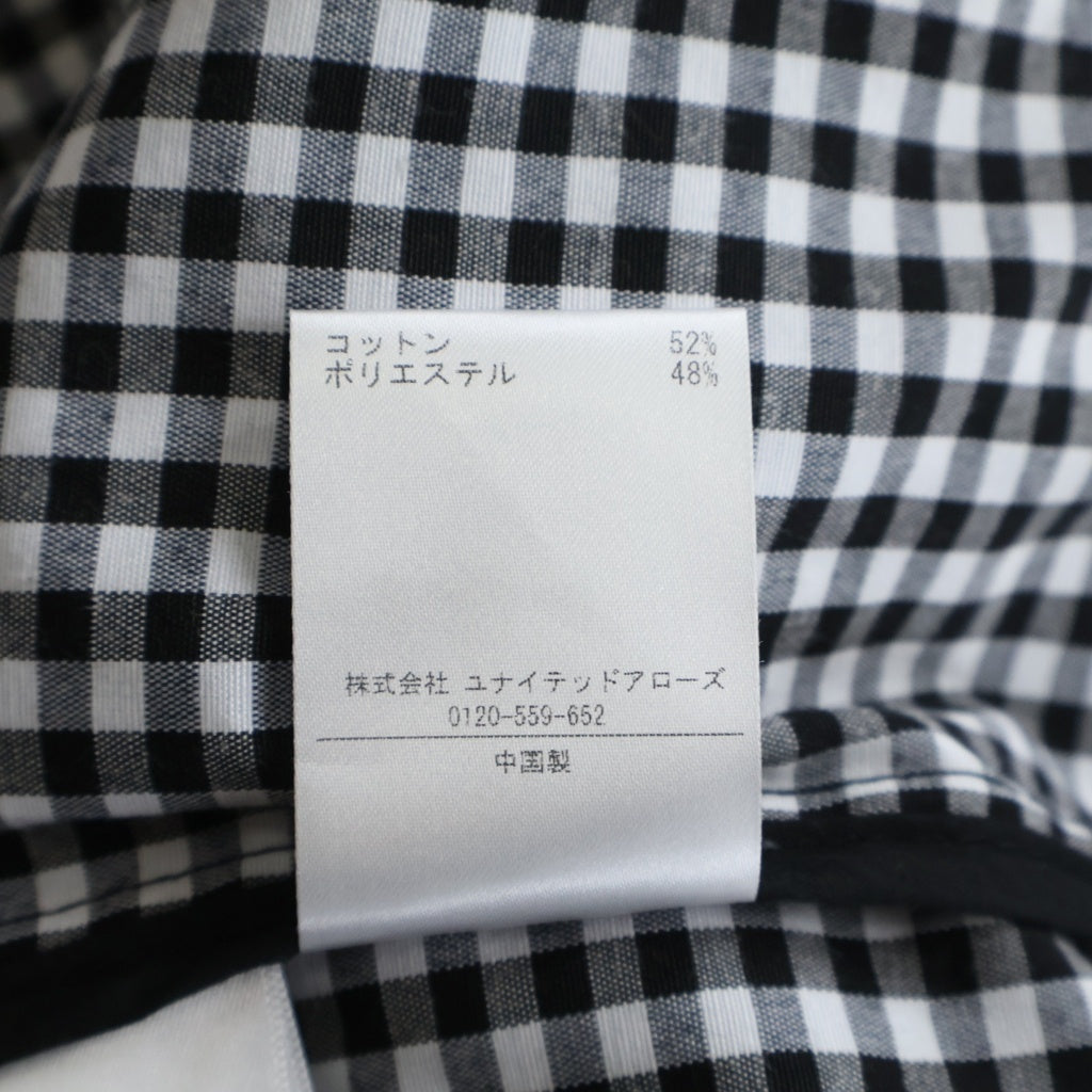 POP TRADING COMPANY(ポップトレーディングカンパニー) GINGHAM BOXER ギンガムボクサー ブルゾン ジャケット ブラック 1251-3-000017