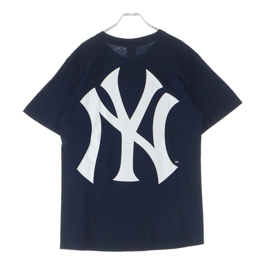 SUPREME(シュプリーム) 15SS New York Yankees Box Logo Tee ニューヨークヤンキース ボックスロゴ 半袖Tシャツ ネイビー