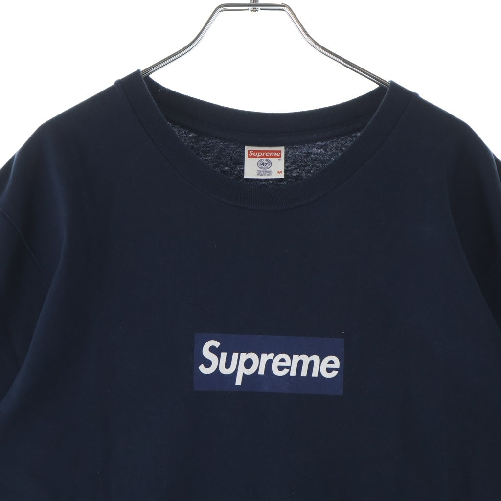 SUPREME(シュプリーム) 15SS New York Yankees Box Logo Tee ニューヨークヤンキース ボックスロゴ 半袖Tシャツ ネイビー