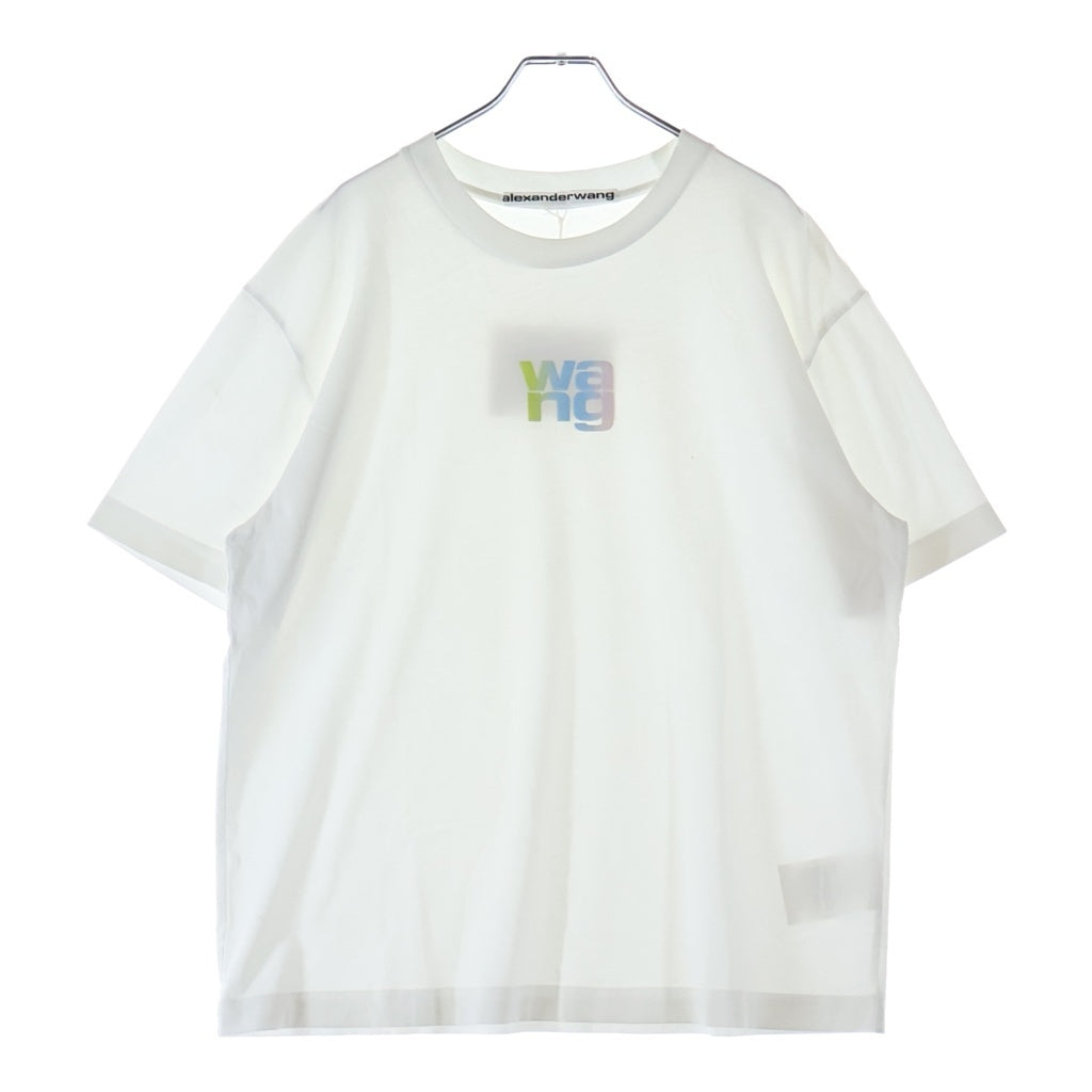 ALEXANDER WANG(アレキサンダーワン) wang T-Shirt グラデーションロゴ 半袖Tシャツ ホワイト