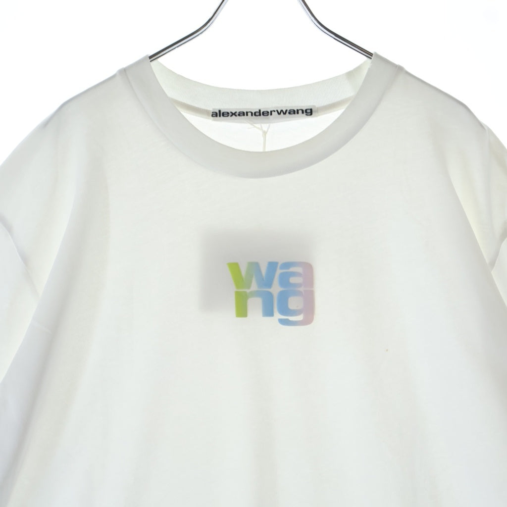 ALEXANDER WANG(アレキサンダーワン) wang T-Shirt グラデーションロゴ 半袖Tシャツ ホワイト