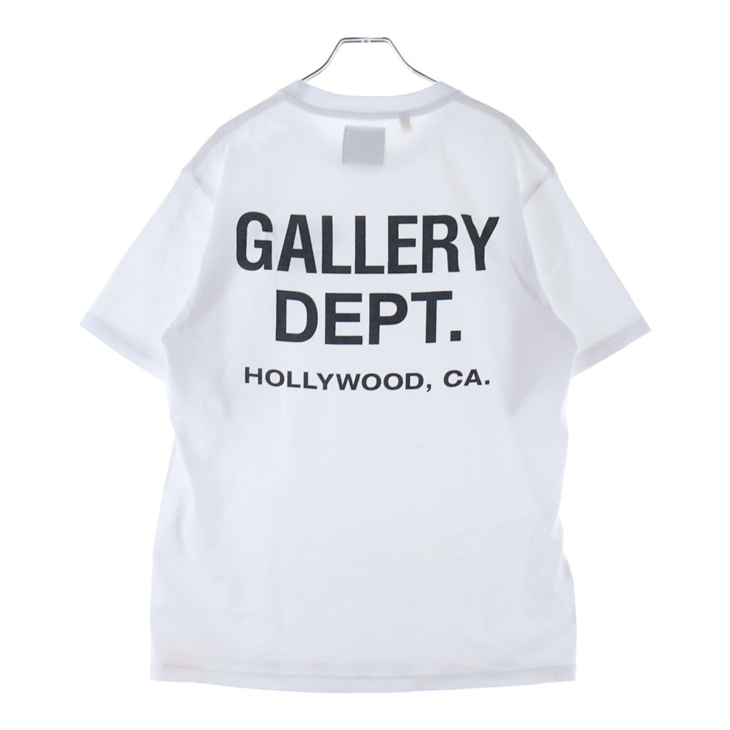 GALLERY DEPT.(ギャラリーデプト) Souvenir T-Shirt ロゴプリント半袖Tシャツ ホワイト