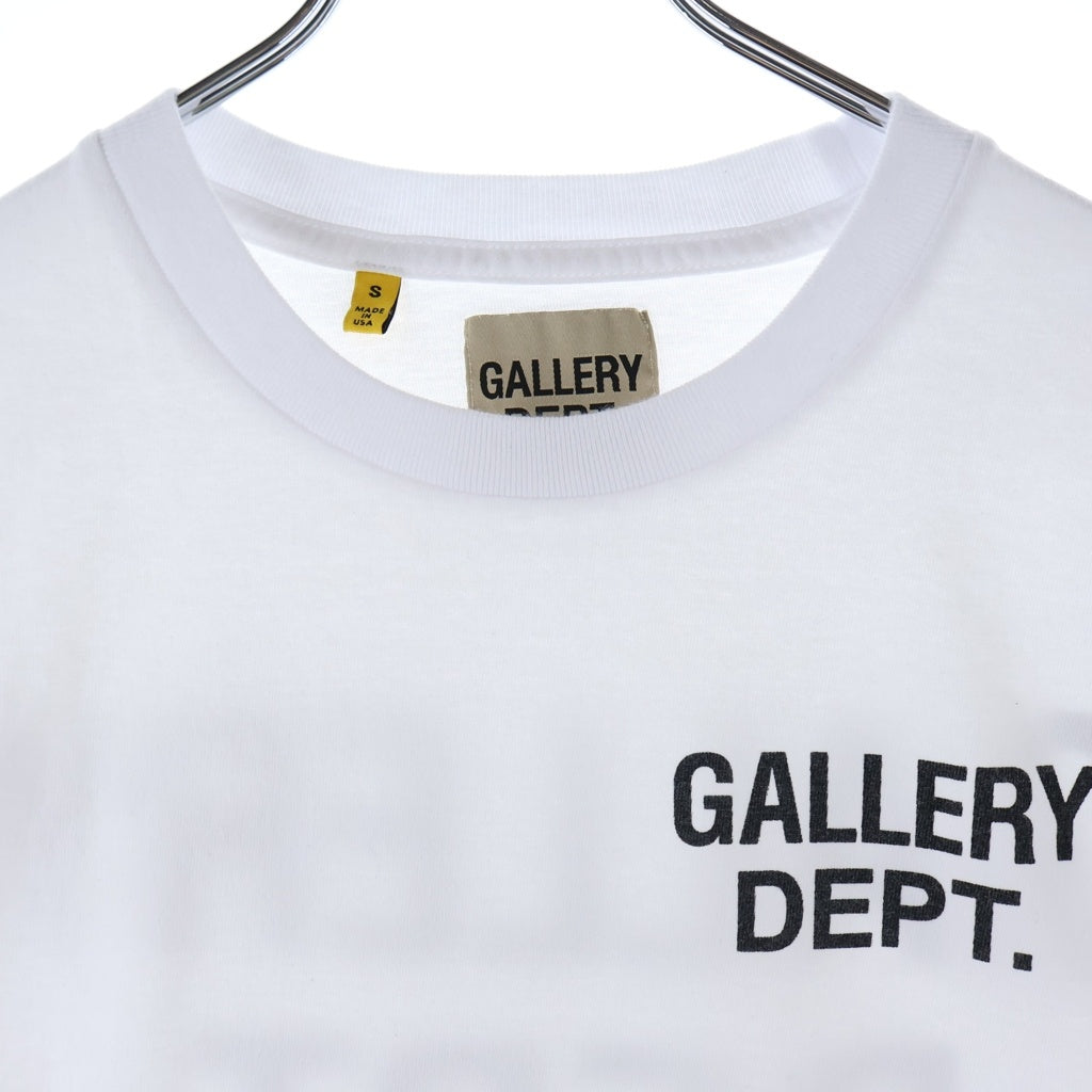 GALLERY DEPT.(ギャラリーデプト) Souvenir T-Shirt ロゴプリント半袖Tシャツ ホワイト