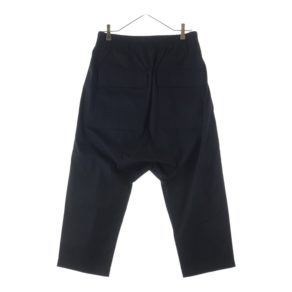 Rick Owens(リックオウエンス) 19AW Drawstring Cropped Pants ドローストリング クロップドパンツ ブラック RU19F4381-TEEC2