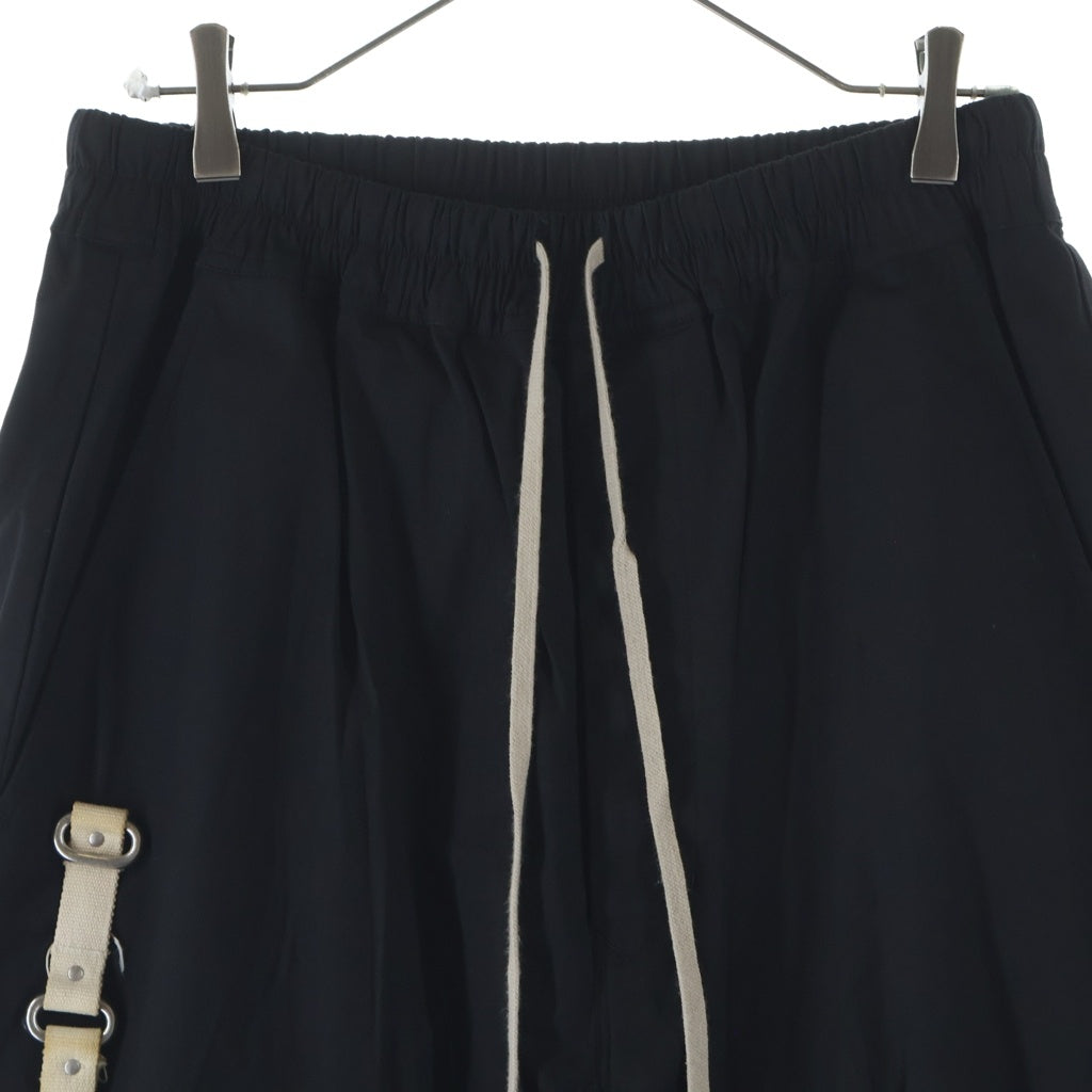 Rick Owens(リックオウエンス) 19AW Drawstring Cropped Pants ドローストリング クロップドパンツ ブラック RU19F4381-TEEC2