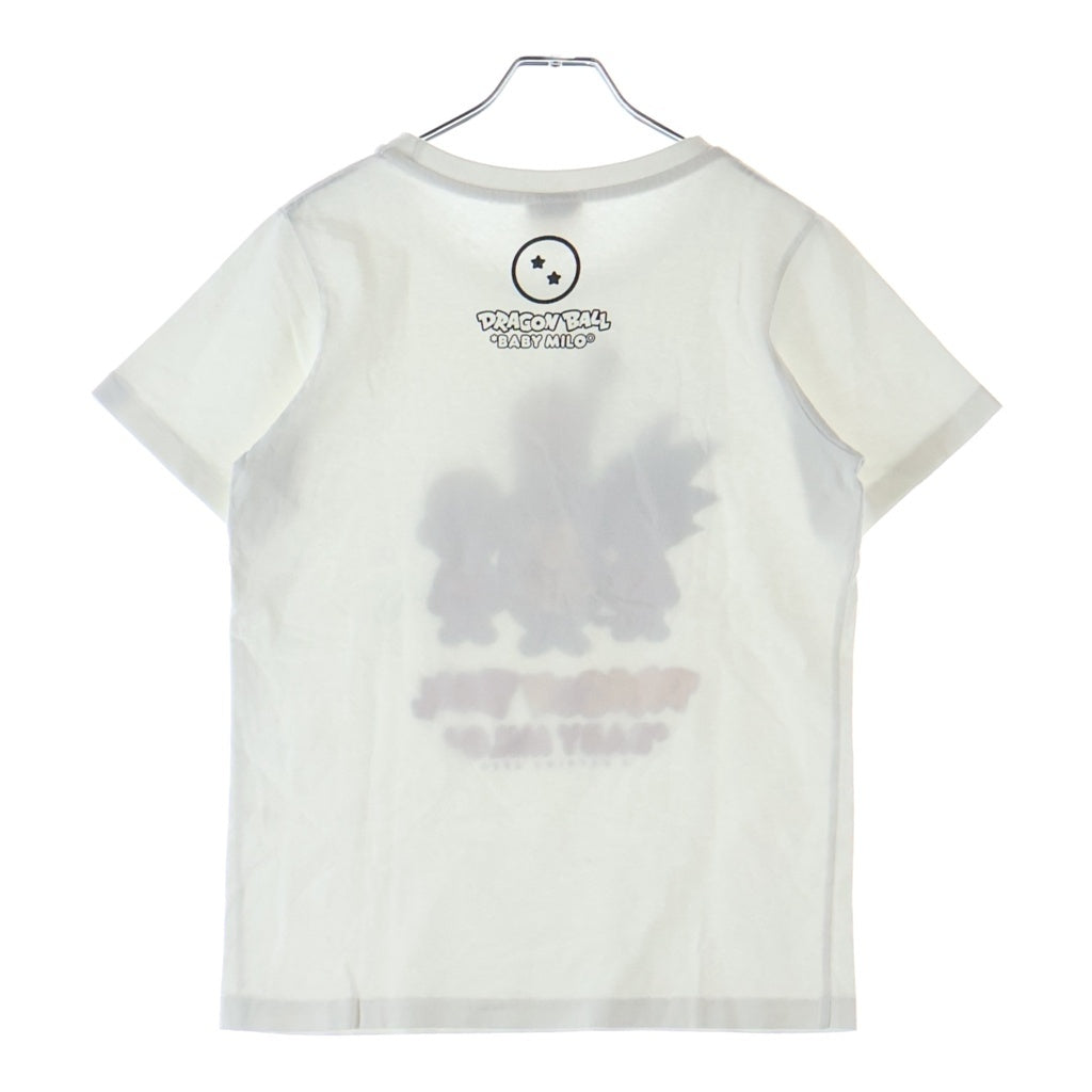 A BATHING APE(アベイシングエイプ) ×Dragon Ball Baby Milo T-Shirt ドラゴンボール ベビーマイロ 半袖Tシャツ ホワイト