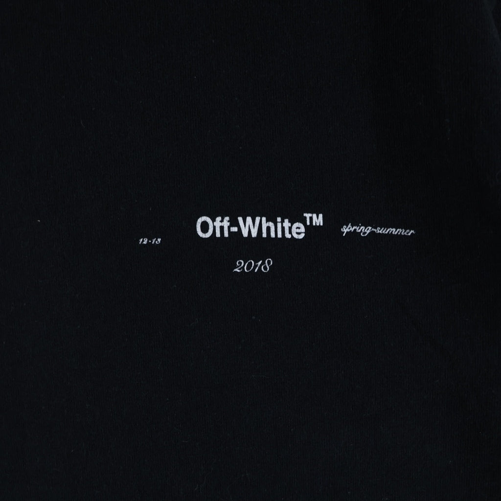 OFF-WHITE(オフホワイト) 18SS Temperature T-Shirt 半袖Tシャツ ブラック OMAA032S18185089