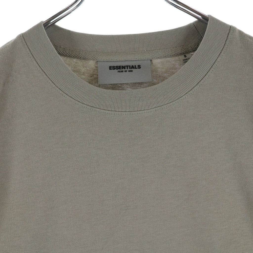 FEAR OF GOD ESSENTIALS(フィアオブゴッド エッセンシャルズ) S/S T-SHIRT バックラバーロゴ 半袖Tシャツ ベージュ