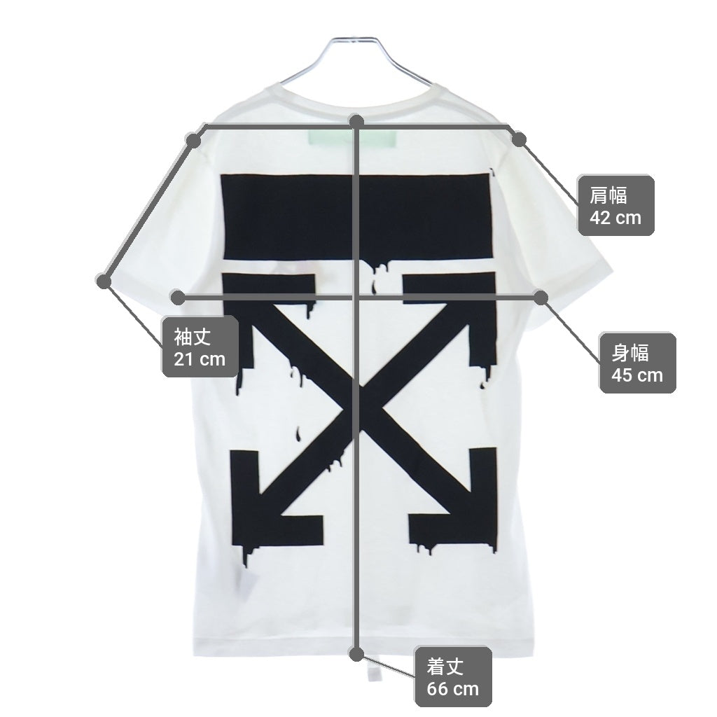 OFF-WHITE(オフホワイト) 19SS Simpsons T-Shirt シンプソンズ 半袖Tシャツ ホワイト OMAA027S19185034