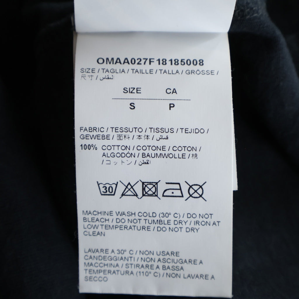 OFF-WHITE(オフホワイト) 18AW Bubble T-Shirt 半袖Tシャツ ブラック OMAA027F18185008