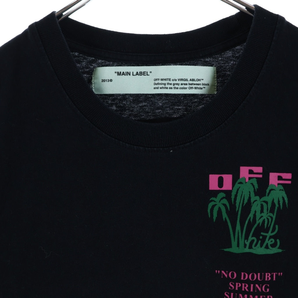 OFF-WHITE(オフホワイト) 19SS Tree T-Shirt 半袖Tシャツ ブラック OWAA049R19B07045