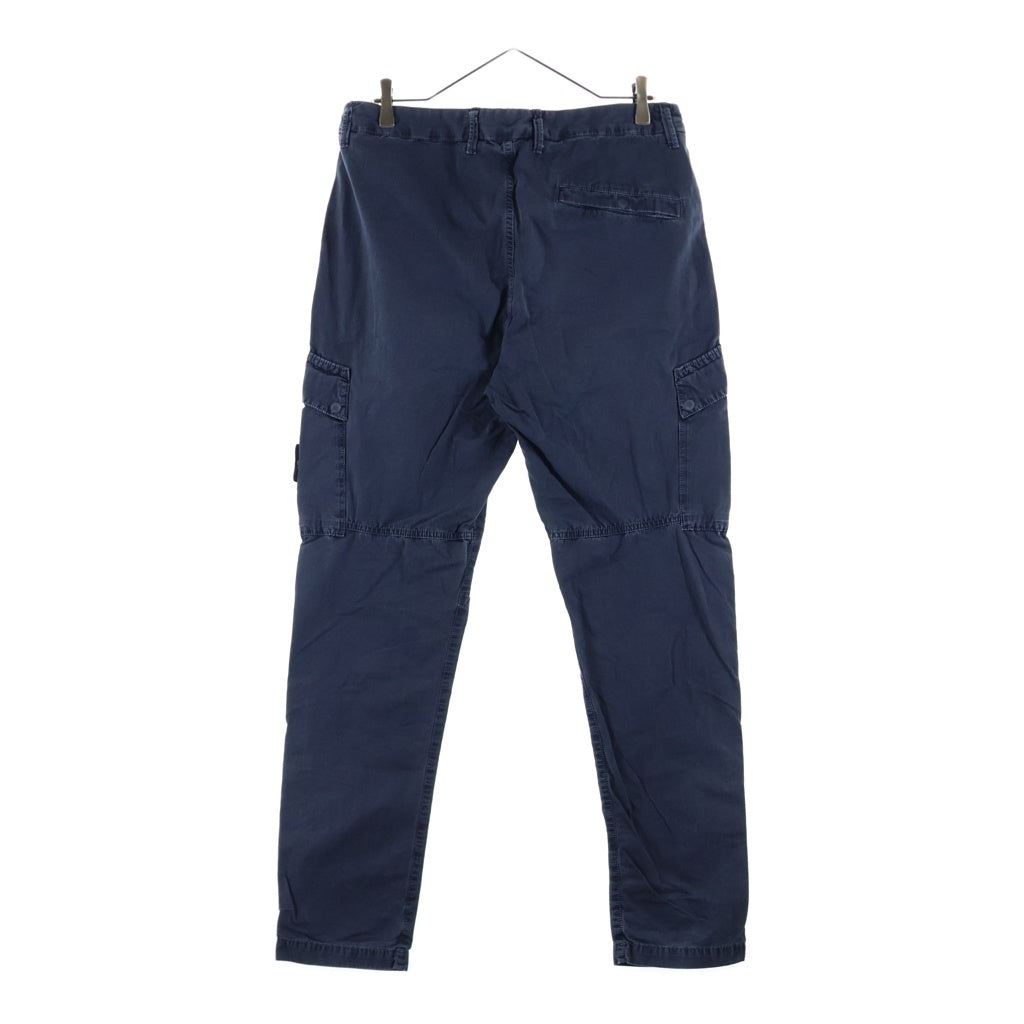 STONE ISLAND(ストーンアイランド) RE-T Cargo Pants ロゴワッペン フェード加工 カーゴパンツ グレー 7015319WA