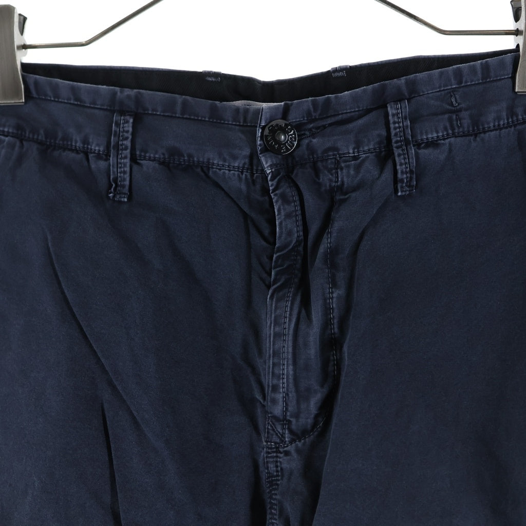 STONE ISLAND(ストーンアイランド) RE-T Cargo Pants ロゴワッペン フェード加工 カーゴパンツ グレー 7015319WA