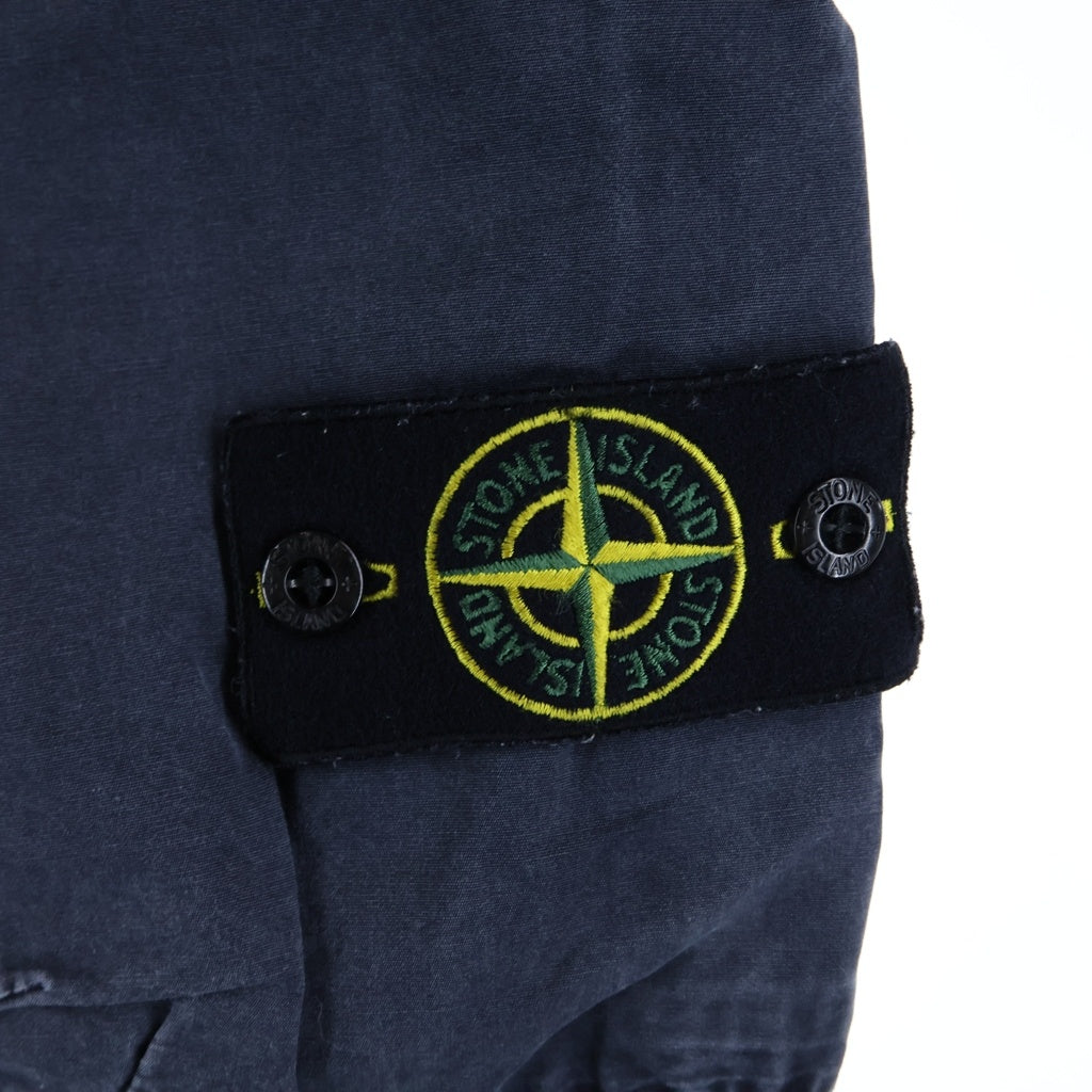 STONE ISLAND(ストーンアイランド) RE-T Cargo Pants ロゴワッペン フェード加工 カーゴパンツ グレー 7015319WA
