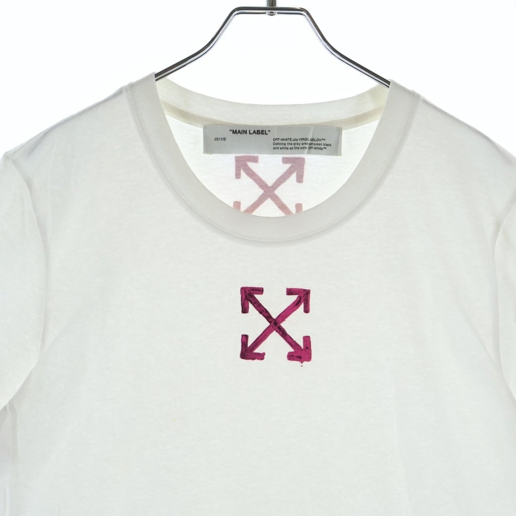 OFF-WHITE(オフホワイト) 20SS Painted Arrow T-Shirt 半袖Tシャツ ホワイト OWAA049R20B07100