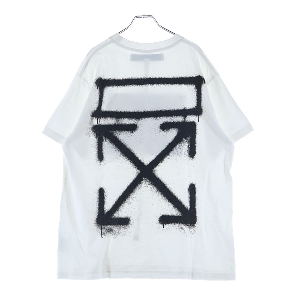 OFF-WHITE(オフホワイト) 20SS Spray T-Shirt スプレーロゴ 半袖Tシャツ ホワイト OMAA038R20185015
