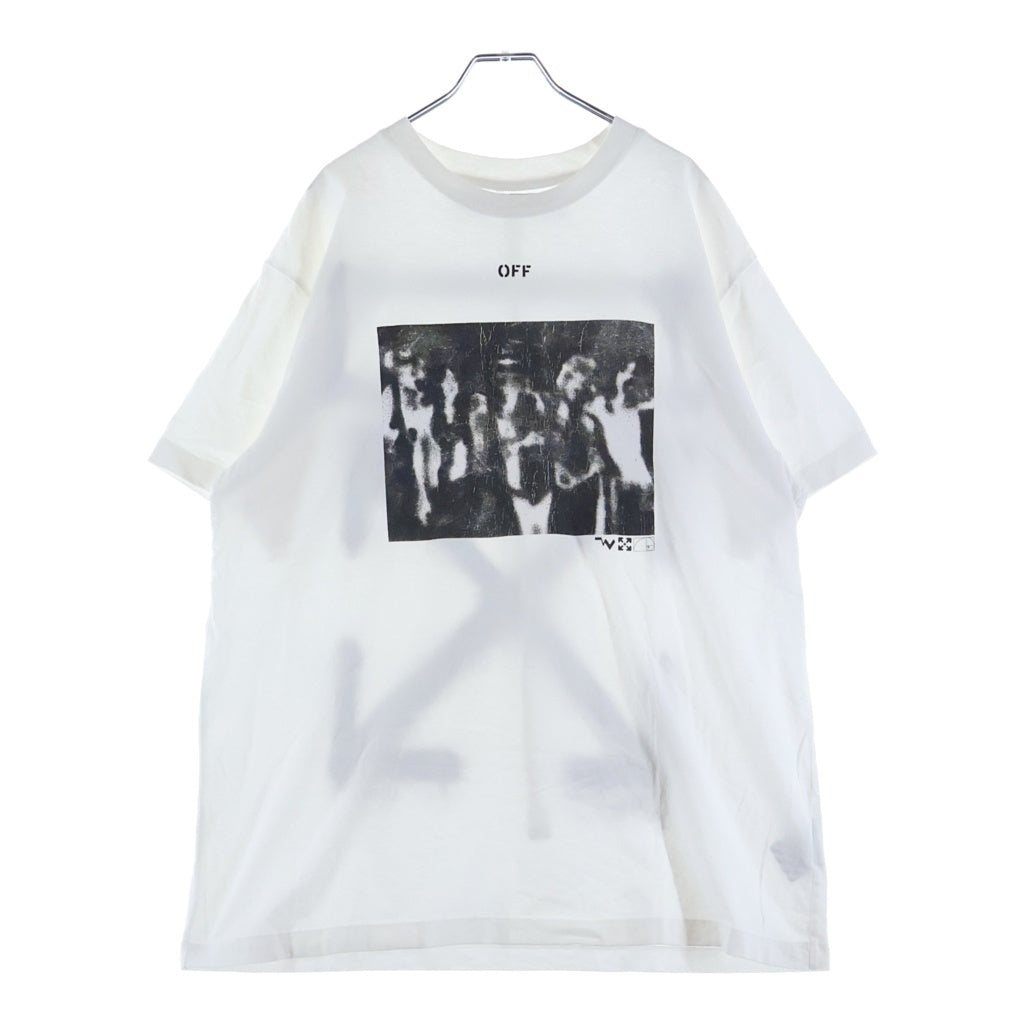 OFF-WHITE(オフホワイト) 20SS Spray T-Shirt スプレーロゴ 半袖Tシャツ ホワイト OMAA038R20185015