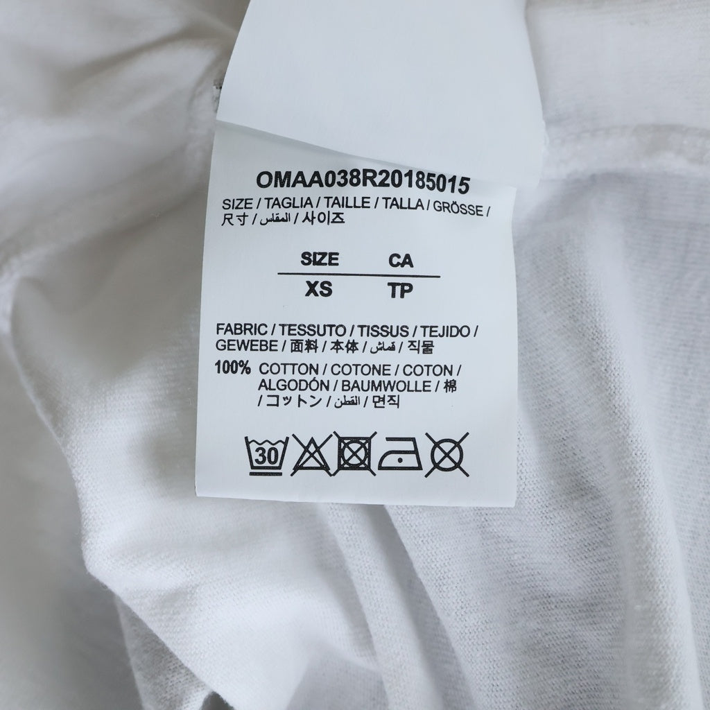 OFF-WHITE(オフホワイト) 20SS Spray T-Shirt スプレーロゴ 半袖Tシャツ ホワイト OMAA038R20185015