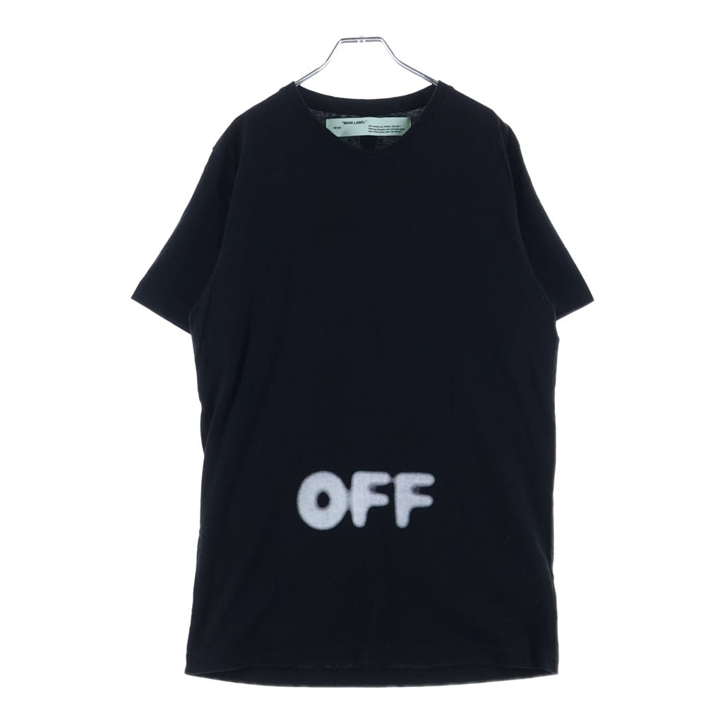 OFF-WHITE(オフホワイト) 18AW Liberty T-Shirt 半袖Tシャツ ブラック OMAA027F18185051