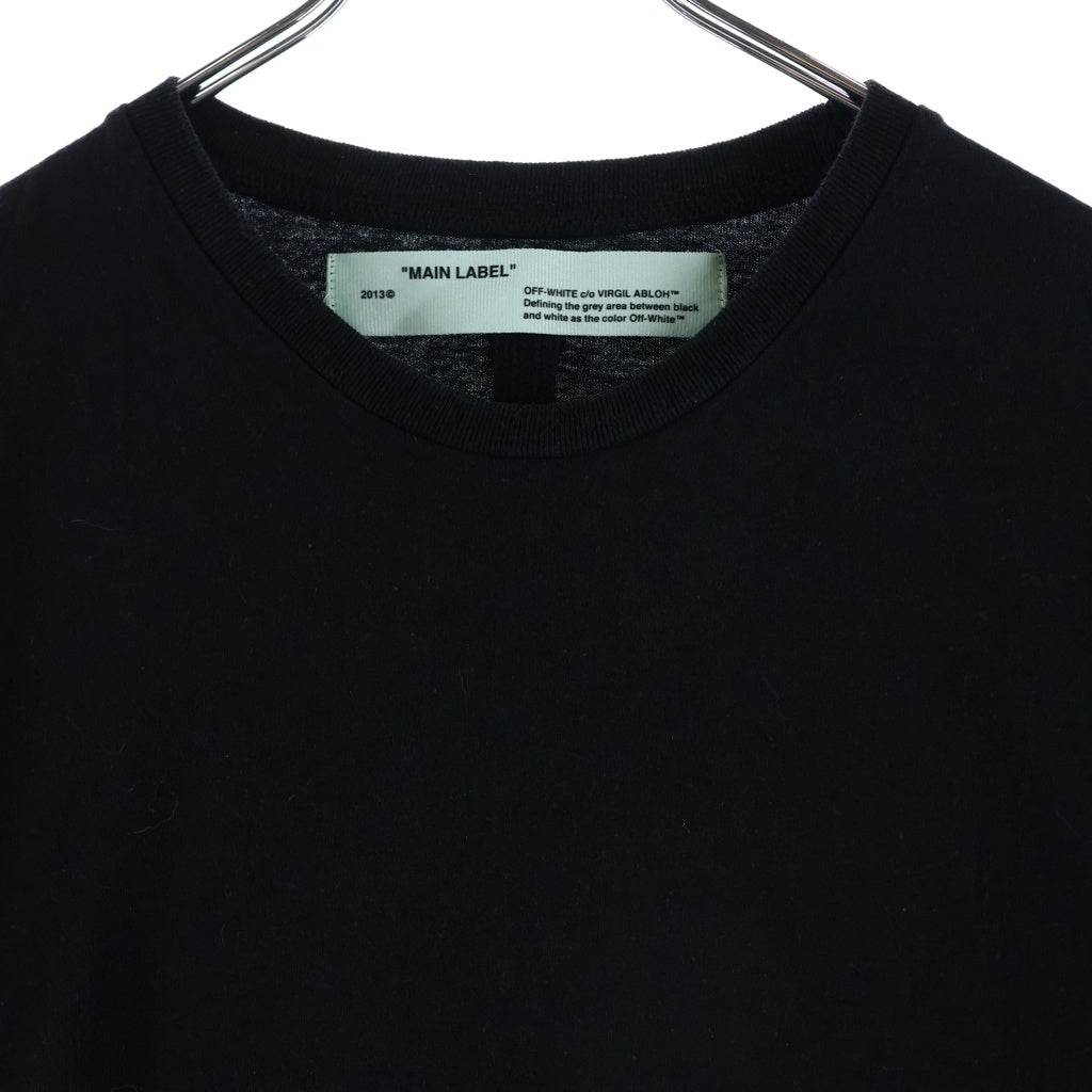 OFF-WHITE(オフホワイト) 18AW Liberty T-Shirt 半袖Tシャツ ブラック OMAA027F18185051