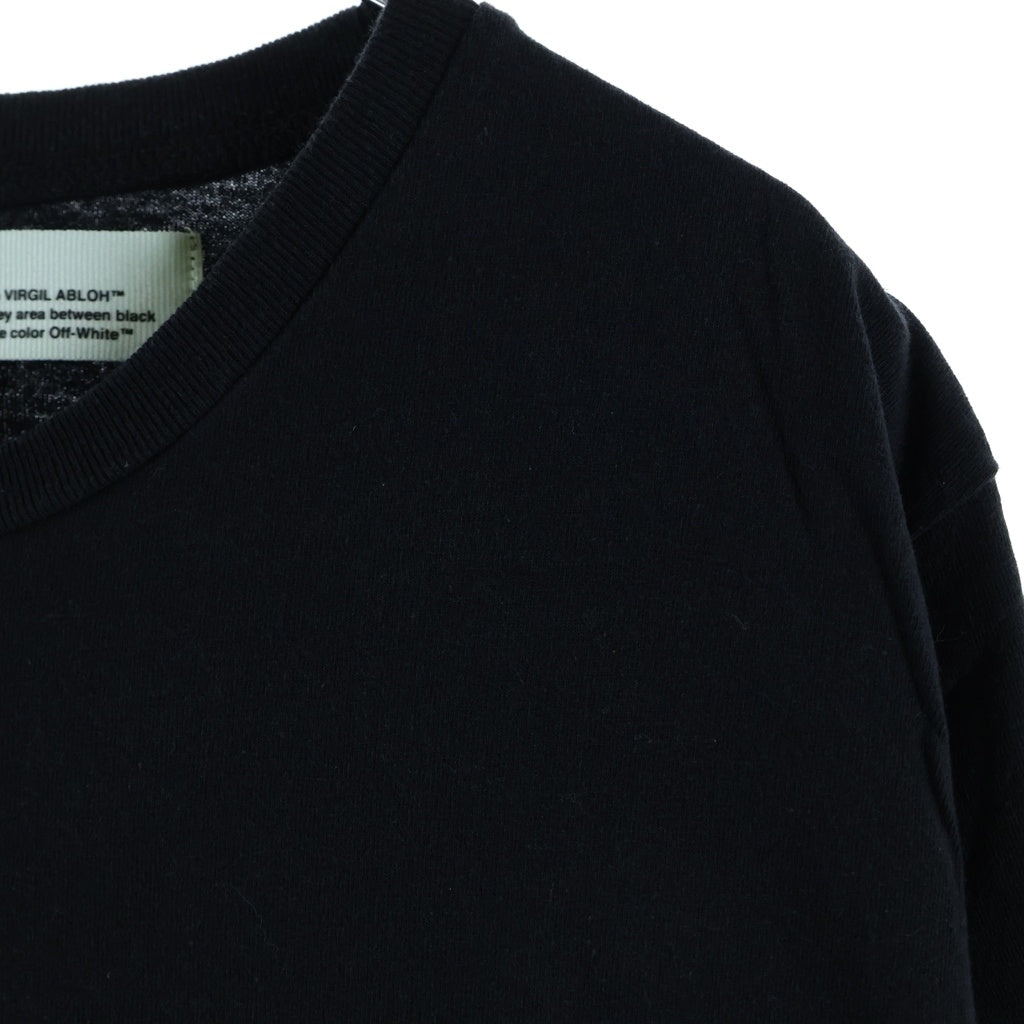 OFF-WHITE(オフホワイト) 18AW Liberty T-Shirt 半袖Tシャツ ブラック OMAA027F18185051