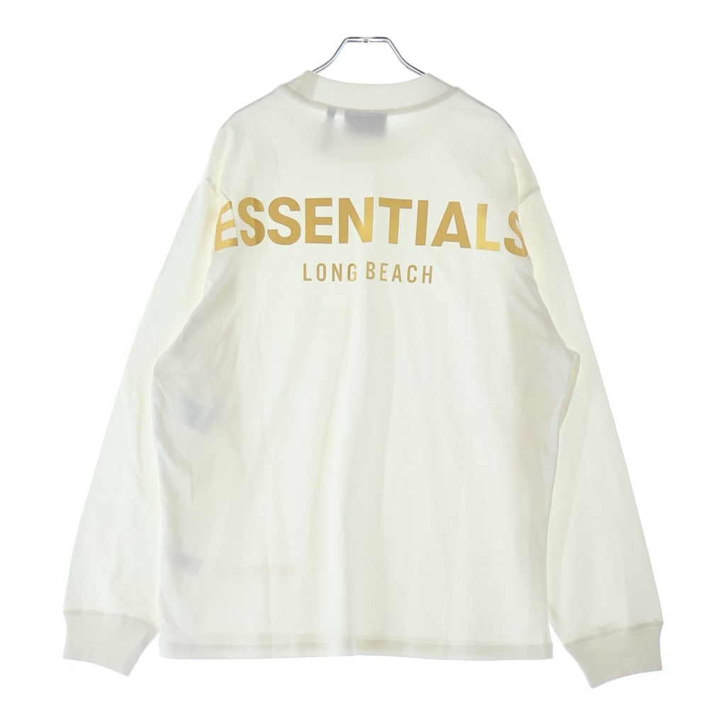 FEAR OF GOD ESSENTIALS(フィアオブゴッド エッセンシャルズ) L/S T-SHIRT LTD LONG BEACH ロングビーチ限定 長袖Tシャツ ホワイト