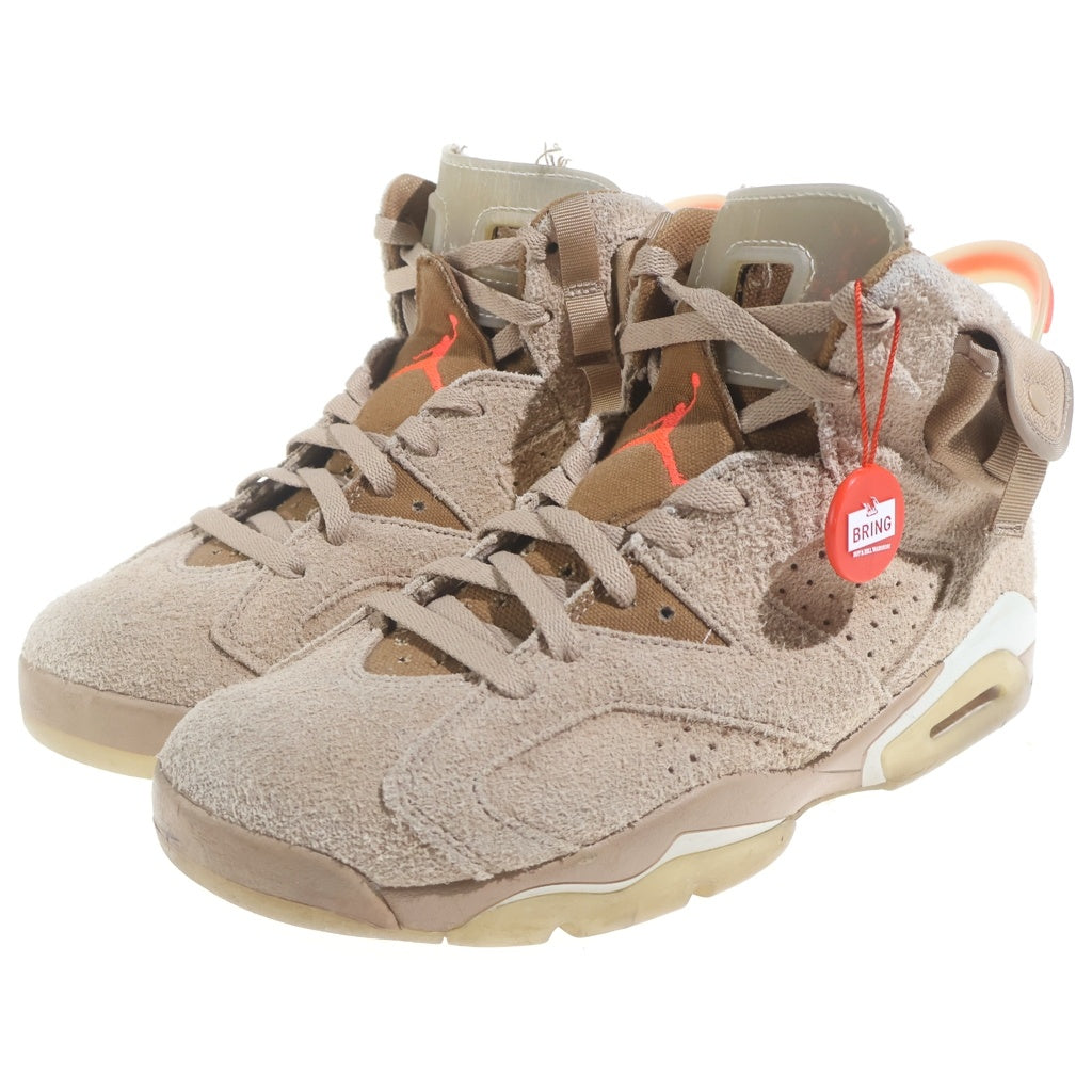 NIKE(ナイキ) ×Travis Scott Air Jordan 6 DH0690-200 エアジョーダン6 カーキ US8.5/26.5cm