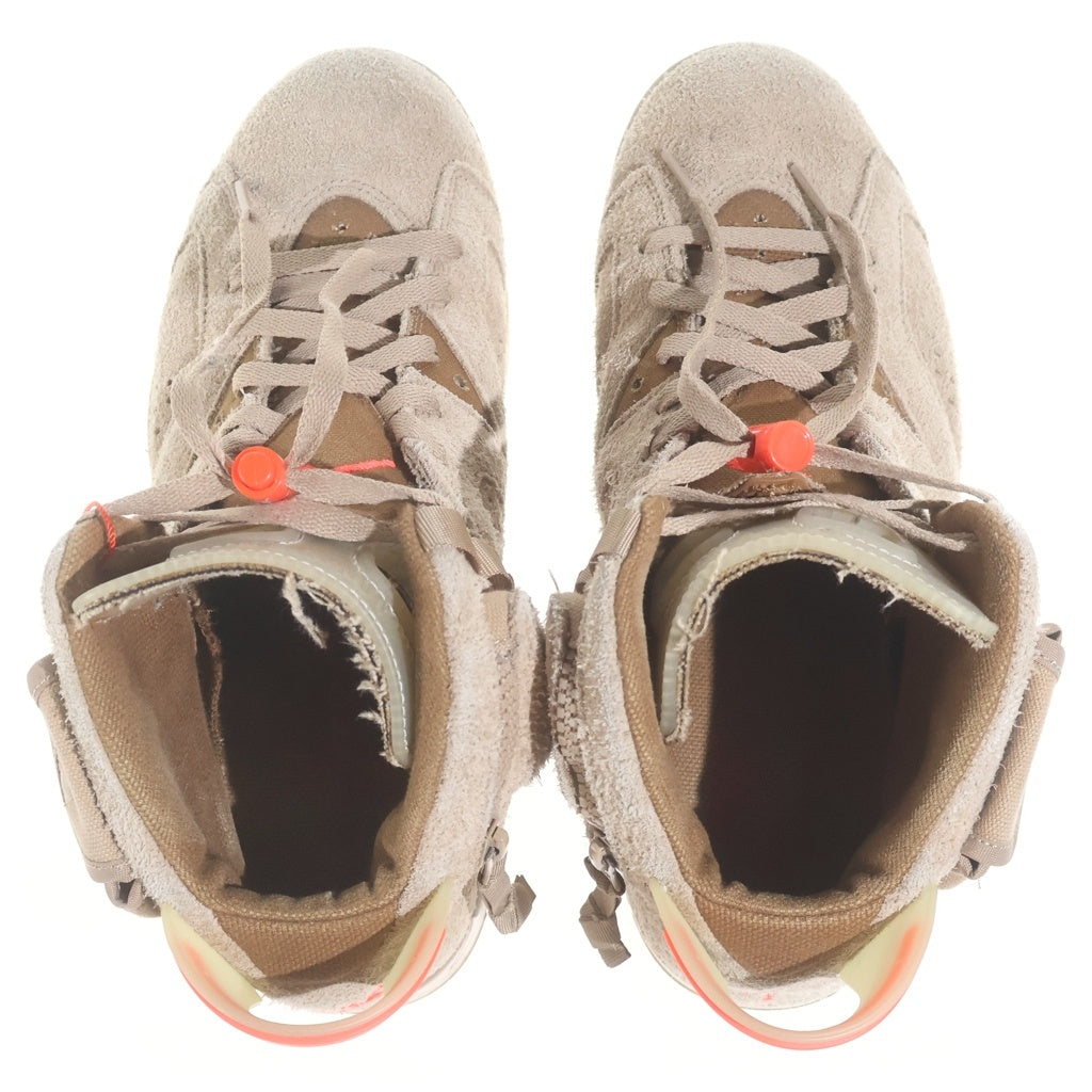 NIKE(ナイキ) ×Travis Scott Air Jordan 6 DH0690-200 エアジョーダン6 カーキ US8.5/26.5cm