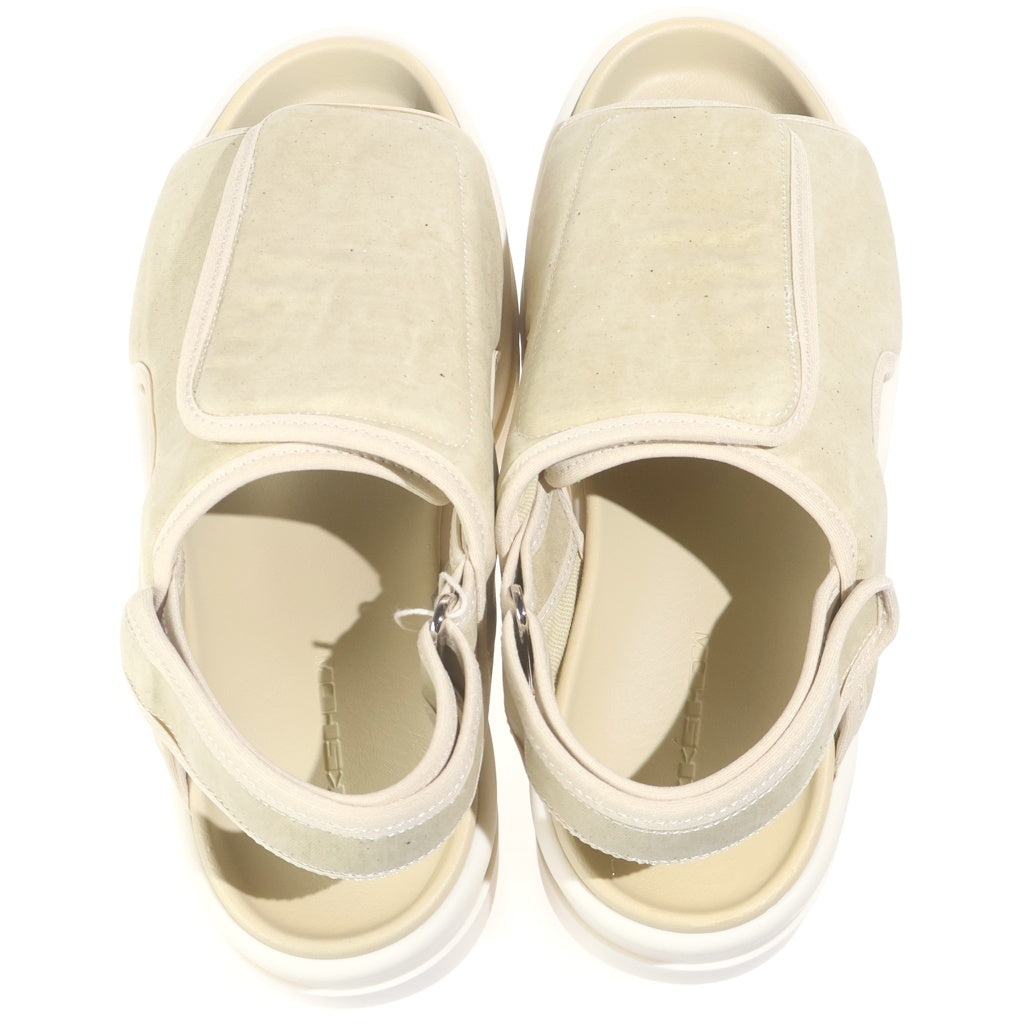 DRKSHDW(ダークシャドウ) DOUBLE BUMPER SANDAL ダブルバンパー ローカットシューズ サンダル ベージュ DS01E3836-SCF