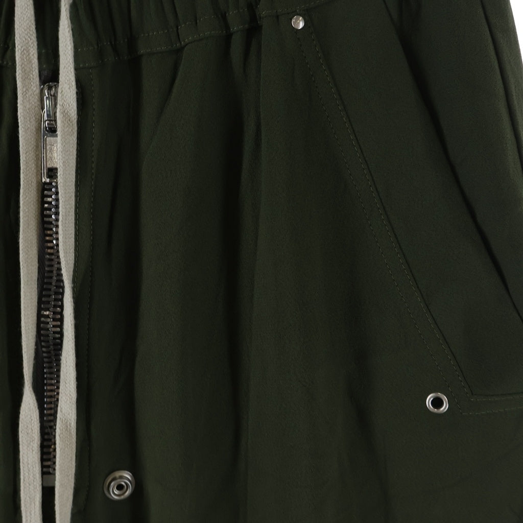 Rick Owens(リックオウエンス) GETH BELAS DRAWSTRING PANTS ゲスベラ ドローストリングワイドパンツ カーキ RP02B6311-HY
