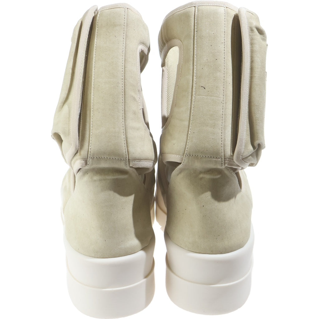 DRKSHDW(ダークシャドウ) DOUBLE BUMPER ANKLE STRAP ダブルバンパー アンクルストラップ ハイカットシューズ サンダル ベージュ DS01E3837-SCF