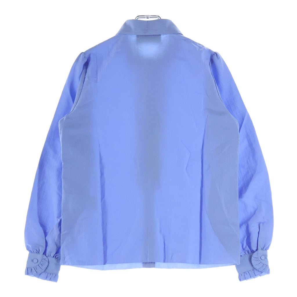 Onitsuka Tiger(オニツカタイガー) WOMEN'S SHIRT 長袖シャツ レディース ブルー 2182B621