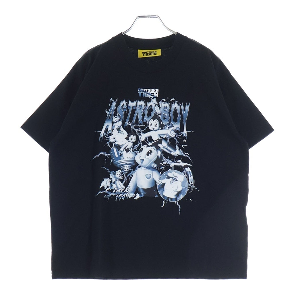 Onitsuka Tiger(オニツカタイガー) OVERSIZED GRAPHIC T 鉄腕アトム Astro Boy 半袖Tシャツ ブラック 2181B151