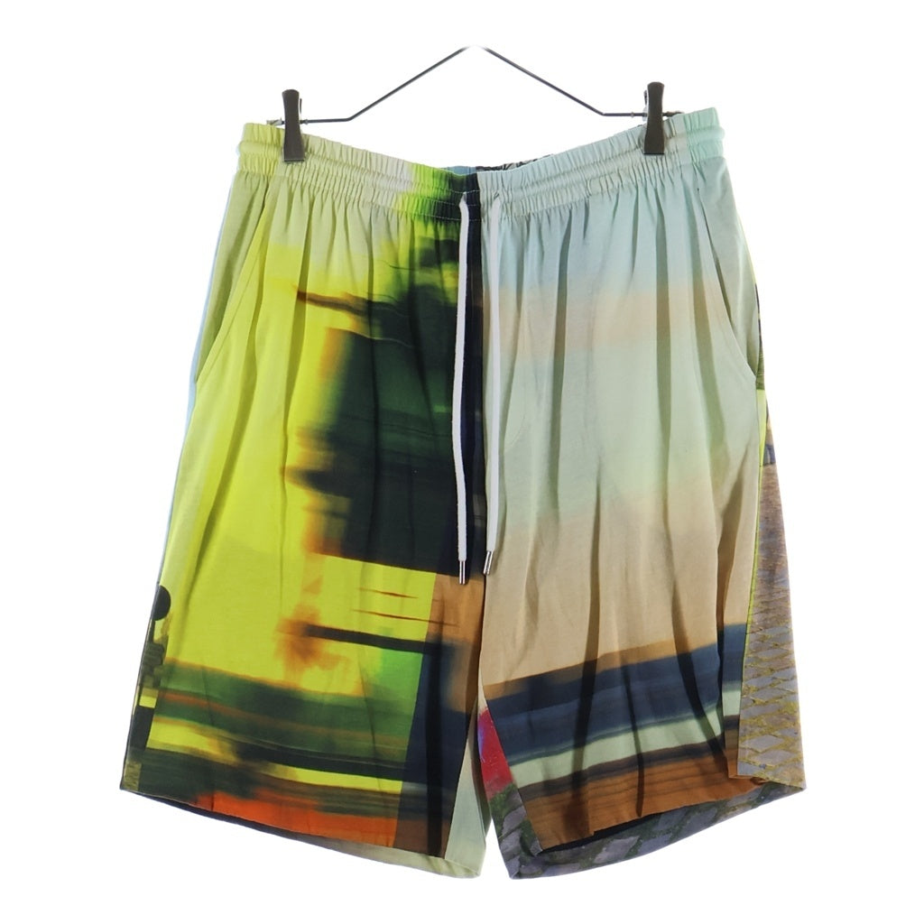 DRIES VAN NOTEN(ドリスヴァンノッテン) 22SS Graphic Shorts グラフィックワイドショーツ ハーフパンツ マルチ