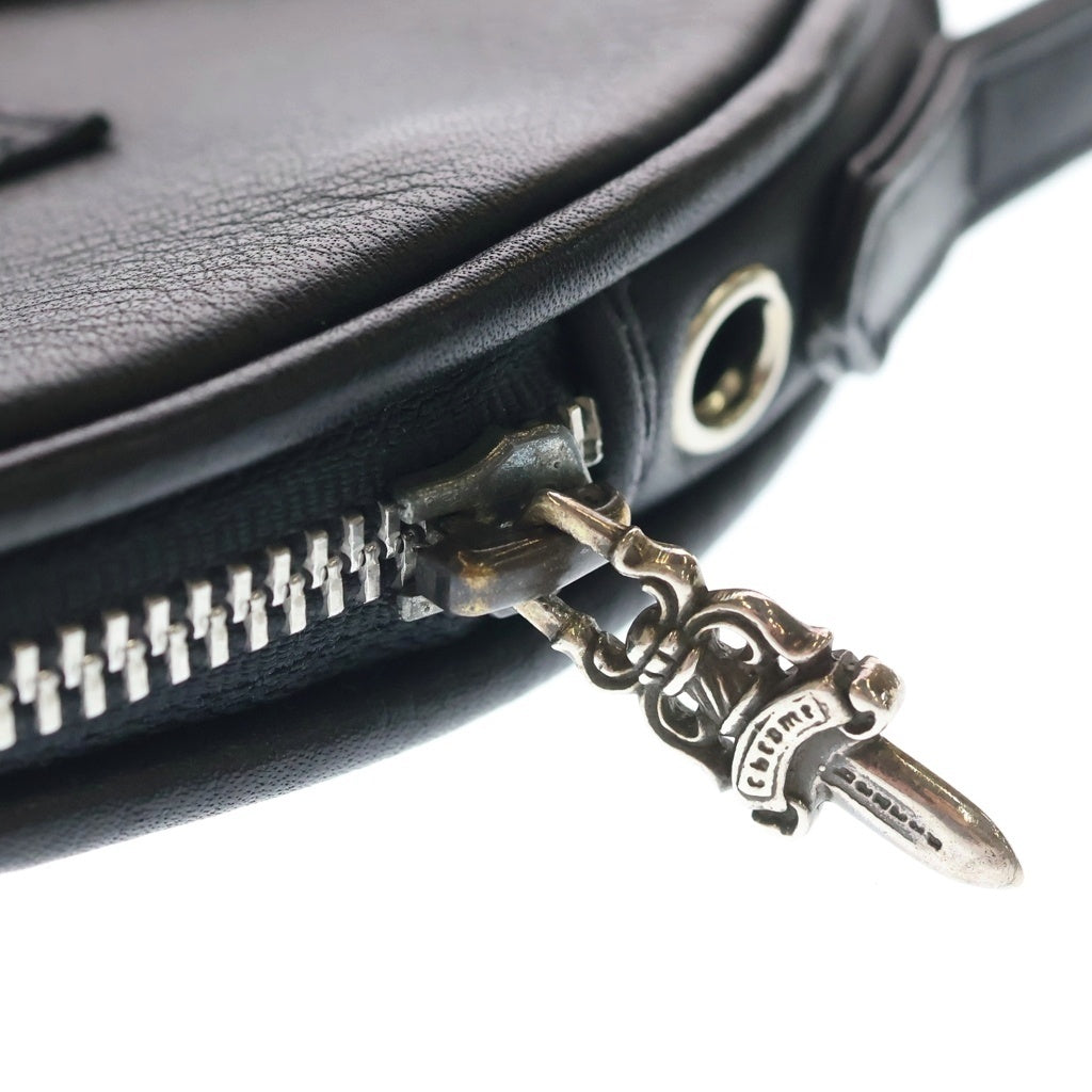 CHROME HEARTS(クロムハーツ) BOOSTER CABLE BAG CH CRS LG ラージクロス付きブースターケーブル バッグ ブラック