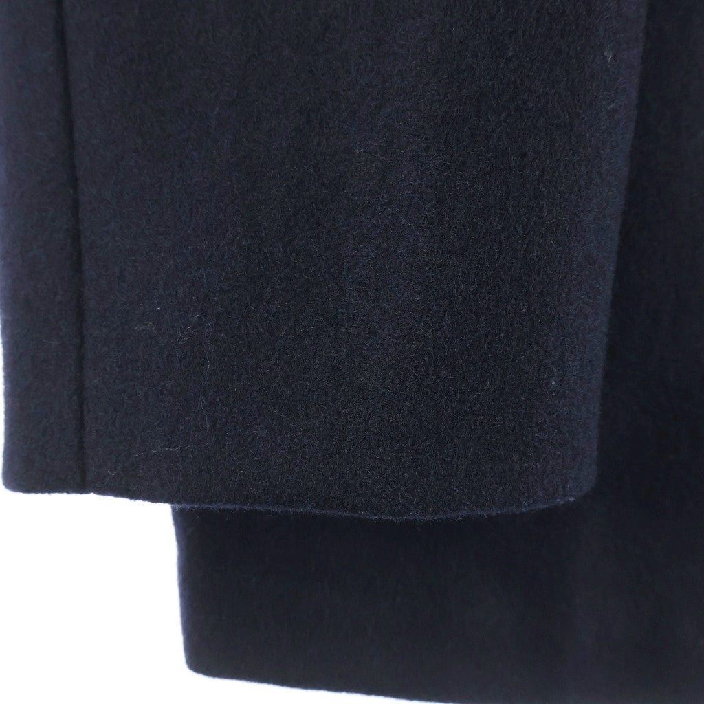 Gosha Rubchinskiy(ゴーシャラブチンスキー) 18AW アシンメトリー ウール コート ジャケット G013-C003 ブラック