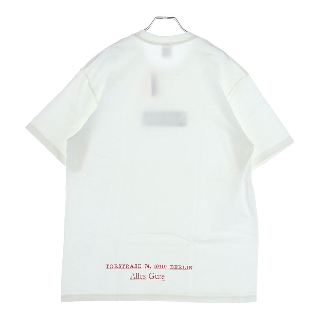 SUPREME(シュプリーム) 21AW Berlin Box Logo Tee ベルリン ボックスロゴ クルーネック 半袖Tシャツ カットソー ホワイト