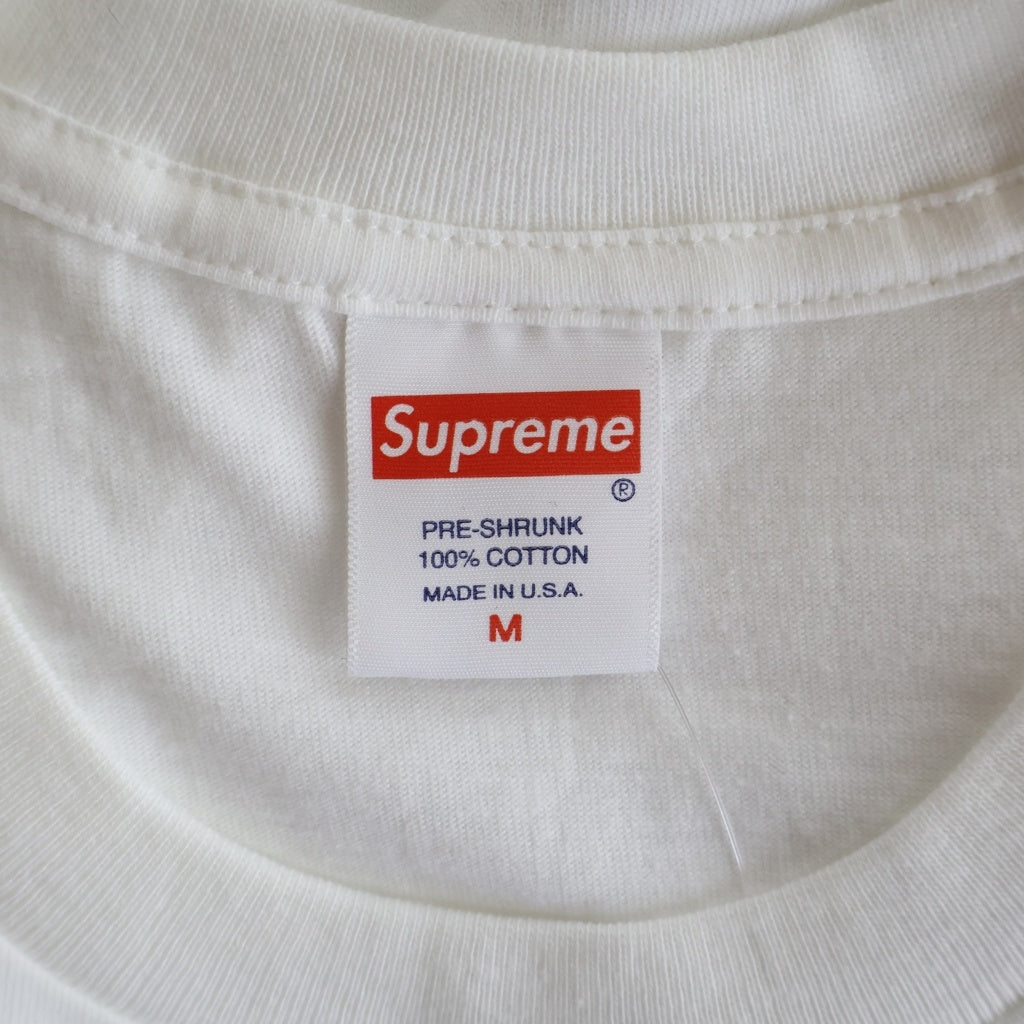 SUPREME(シュプリーム) 21AW Berlin Box Logo Tee ベルリン ボックスロゴ クルーネック 半袖Tシャツ カットソー ホワイト