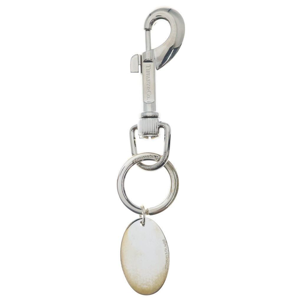 SUPREME(シュプリーム) Return to Tiffany Oval Tag Keyring オーバル タグ キーリング シルバー