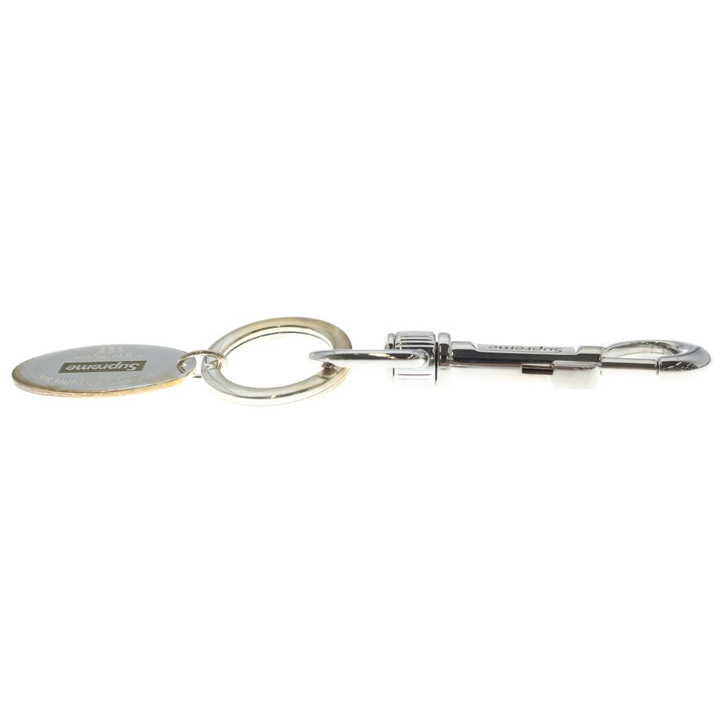 SUPREME(シュプリーム) Return to Tiffany Oval Tag Keyring オーバル タグ キーリング シルバー