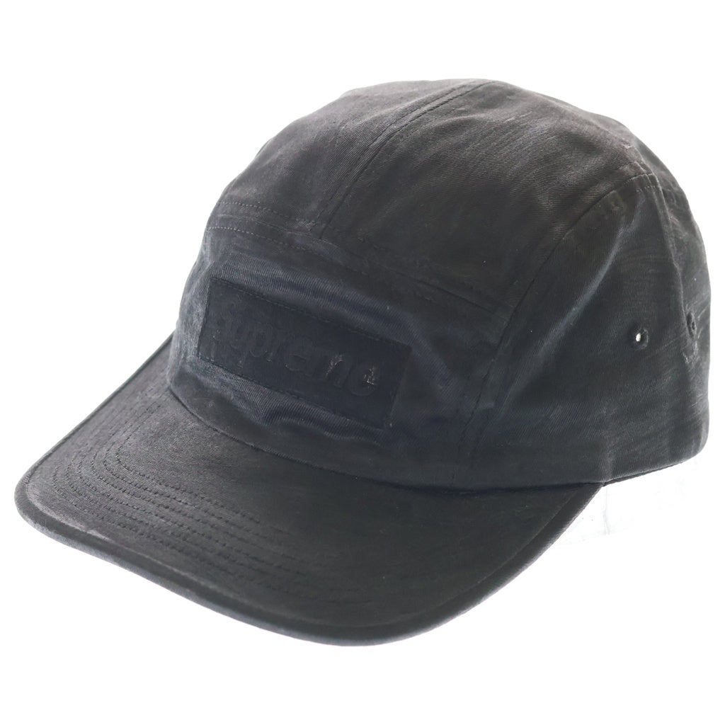 SUPREME(シュプリーム) ×24SS MM6 Maison Margiela Painted Camp メゾンマルジェラ ペイント キャンプ 帽子 ブラック