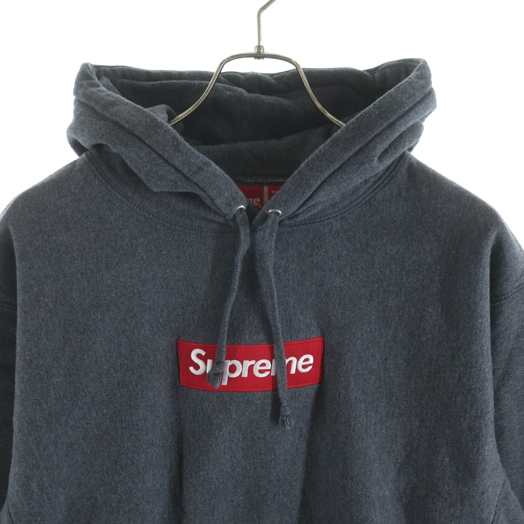 SUPREME(シュプリーム) 21AW Box Logo Hoodie ボックス ロゴ フーディー パーカー グレー