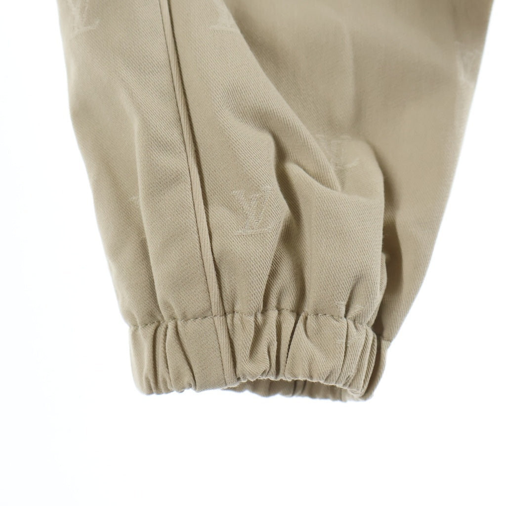 LOUIS VUITTON(ルイヴィトン) 24AW LV Logo All Over Zip Jacket 総柄 ジップアップジャケット ベージュ RM242MQ KKA HRB41W