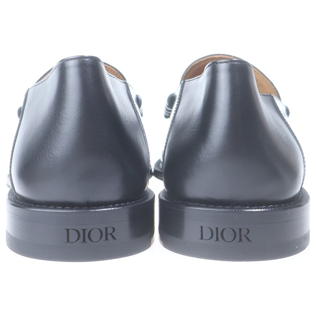 DIOR(ディオール) M-CD LOAFER CALF オブリーク カーフレザー ローファー ローカットシューズ ブラック 3L0115ZKF