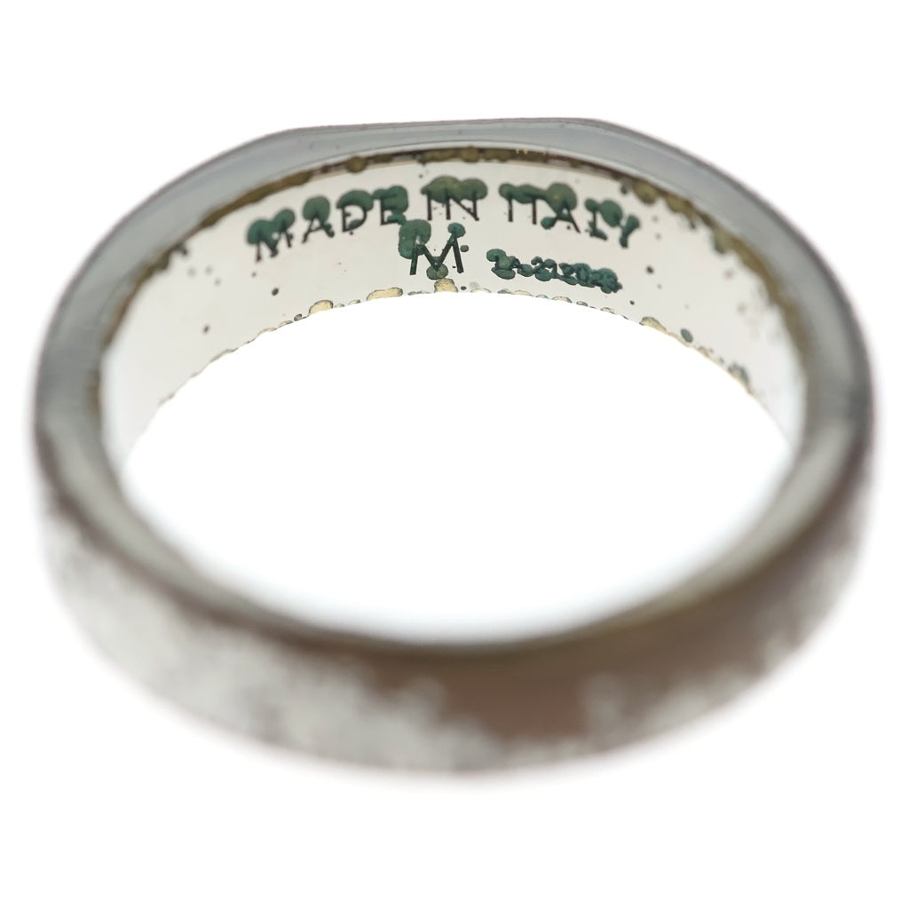 FENDI(フェンディ) Signet Ring シグネット ロゴリング シルバー