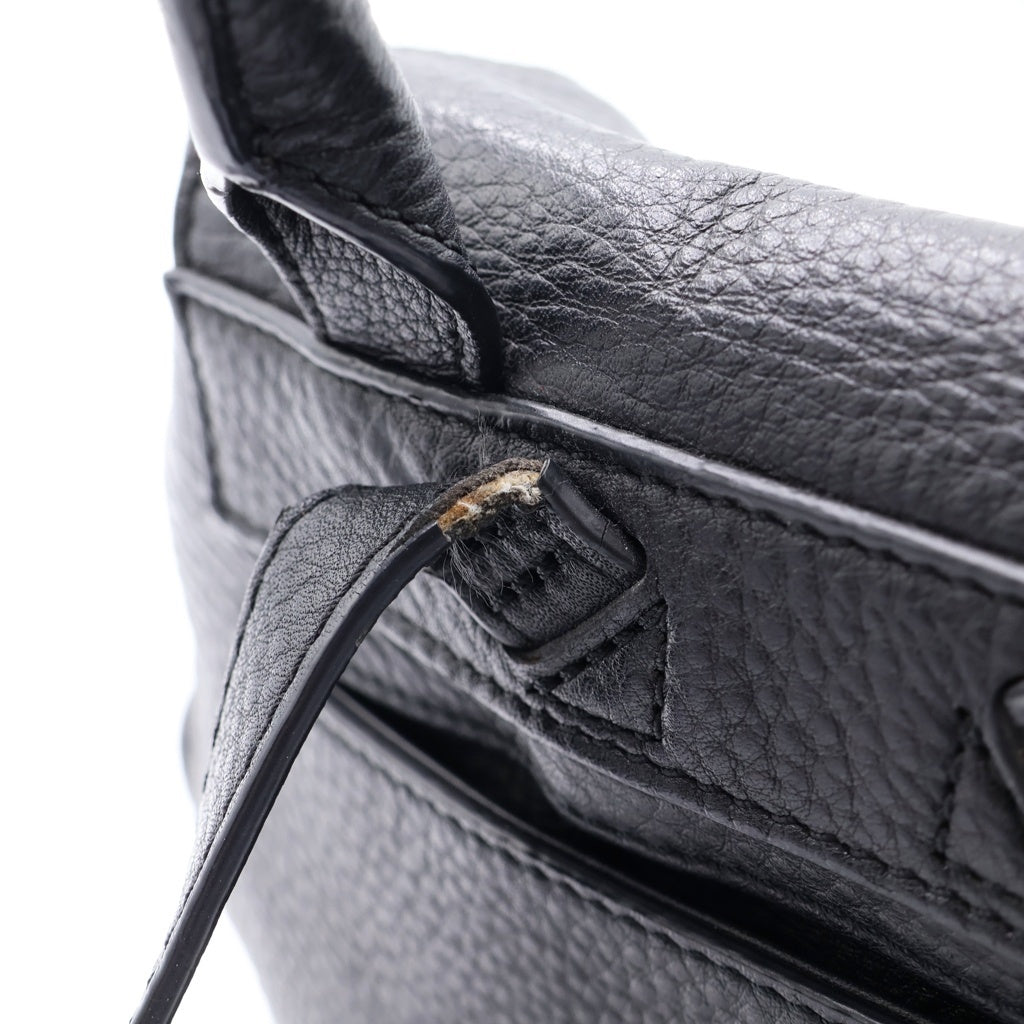 TORY BURCH(トリー バーチ) Thea ロゴ刺繍 レザーリュックサック バックパック ブラック レディース
