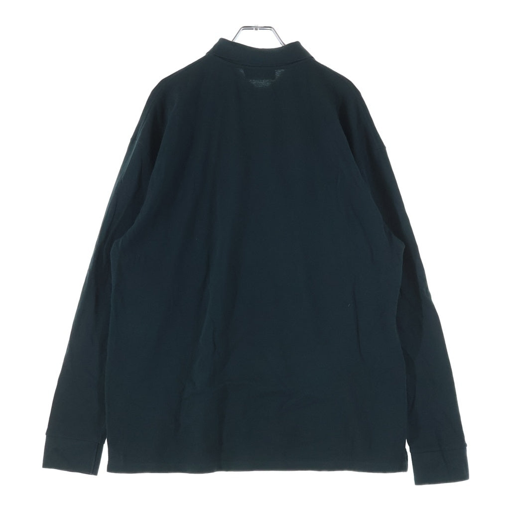 miumiu(ミュウミュウ) コットンピケ ポロシャツ 長袖カットソー ロングTシャツ MJL019 グリーン
