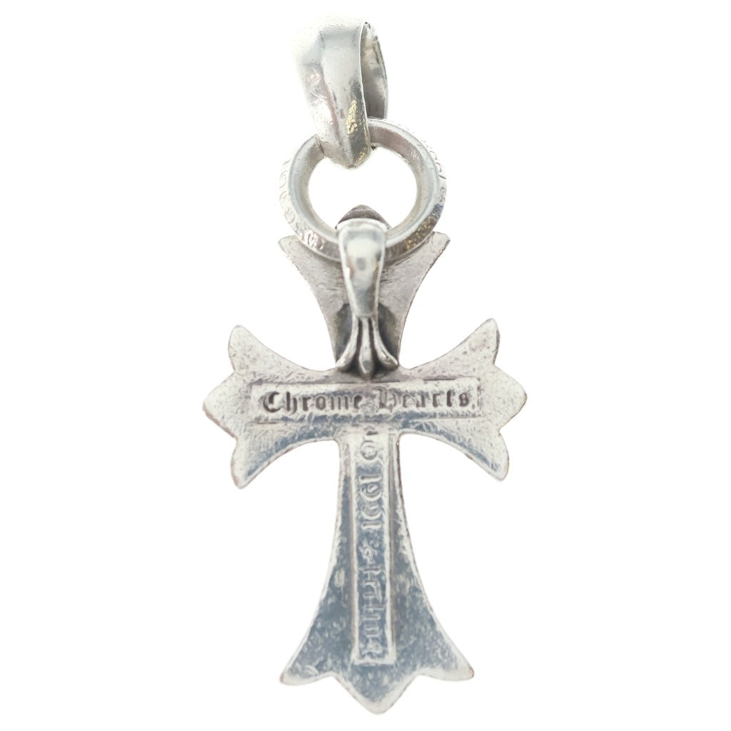 CHROME HEARTS(クロムハーツ) CH CRS SML W/BALE Wベイル スモールCHクロス ペンダントトップ シルバー BCA218