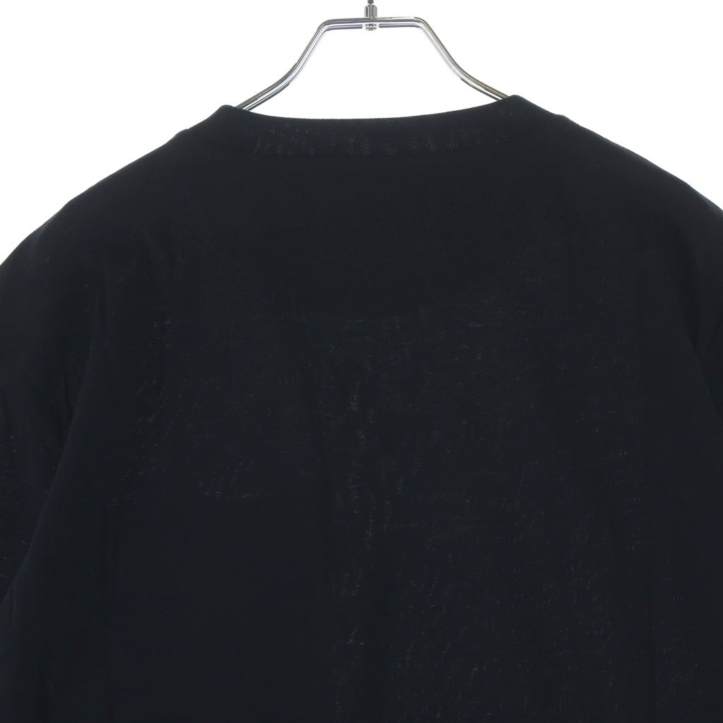 PRADA(プラダ) Re-Nylon T-Shirt リナイロン トライアングルロゴ 半袖Tシャツ ブラック UJN661